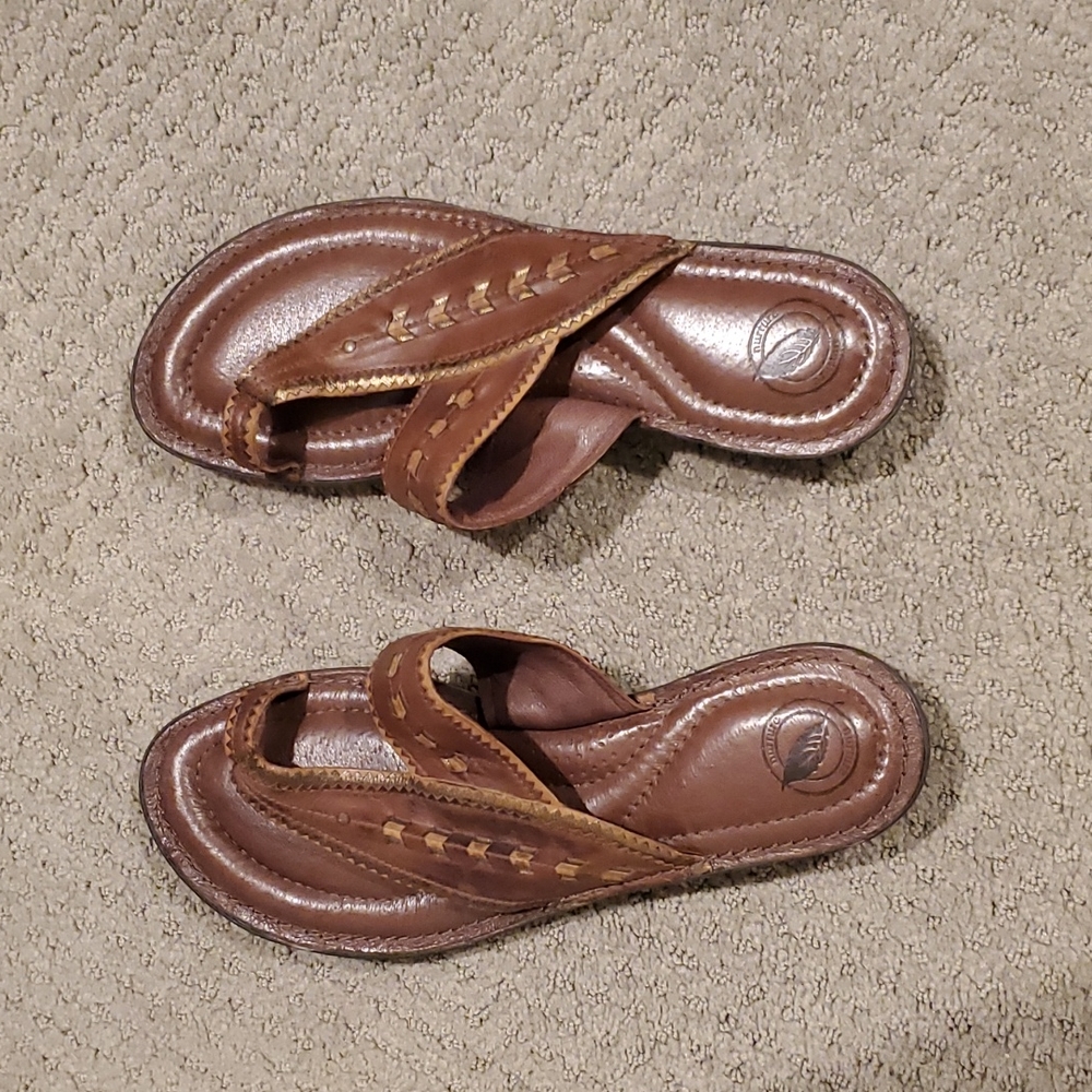 Sandals - Nurture leather ladies sandals. Size 9 - Picture 3 of 7
